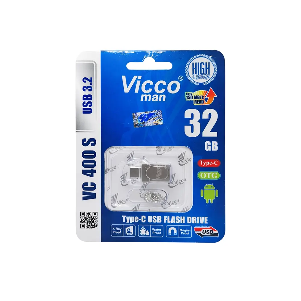 فلش مموری ویکومن (Vicco Man) مدل VC 400S فلش مموری ویکومن (Vicco Man) مدل VC 400S