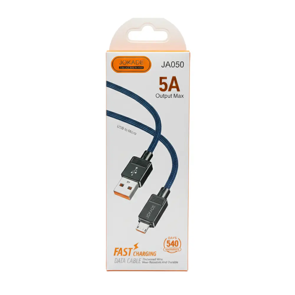 کابل شارژ Micro USB جوکید مدل JOKADE JA050 کابل شارژ Micro USB جوکید مدل JOKADE JA050