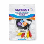 ویژگی‌های کابل 3 به 3 RCA سان‌وست (SUNWEST) :