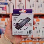 کارت‌خوان حرفه‌ای USB-C برند KAKUSIGA مدل KSC-1431 (دوکاره SD/TF)