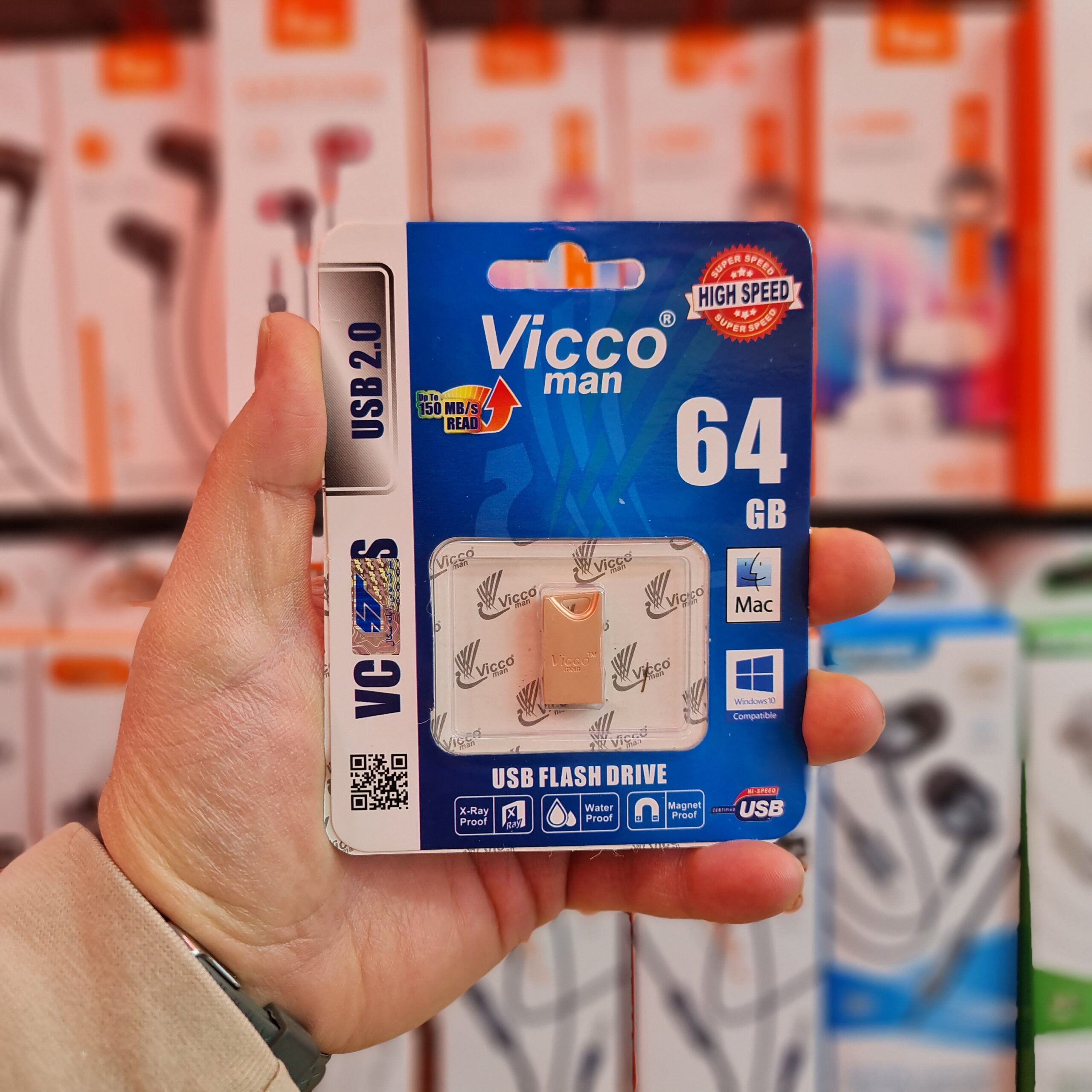 20260415_102602 فلش مموری ویکومن(Vicco Man) ظرفیت 64GB - Image 1