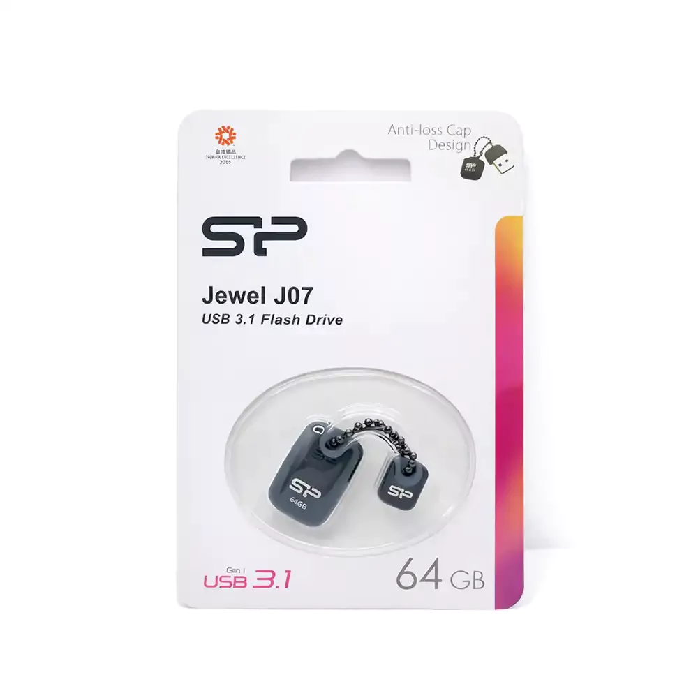 فلش مموری سیلیکون پاور (Silicon Power) مدل (‌J07) – 64GB
