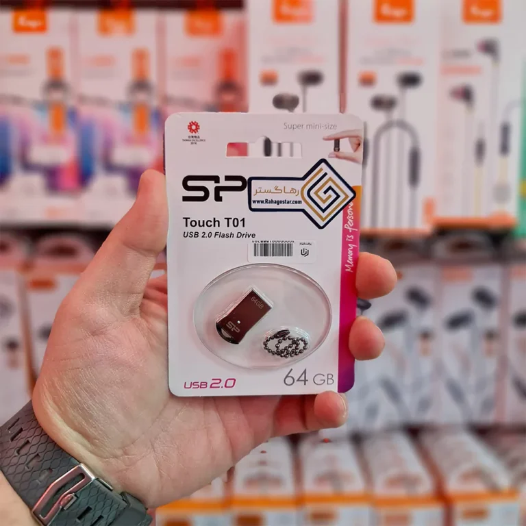 فلش مموری سیلیکون پاور (Silicon Power) مدل (‌T01) – 64GB