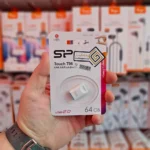 فلش مموری سیلیکون پاور (Silicon Power) مدل (‌T06)– 64GB- رنگ سفید