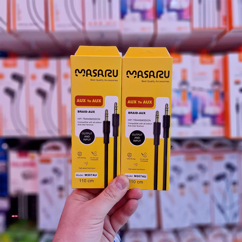 کابل AUX ماسارو (MASARU) مدل M307AU کابل AUX ماسارو (MASARU) مدل M307AU