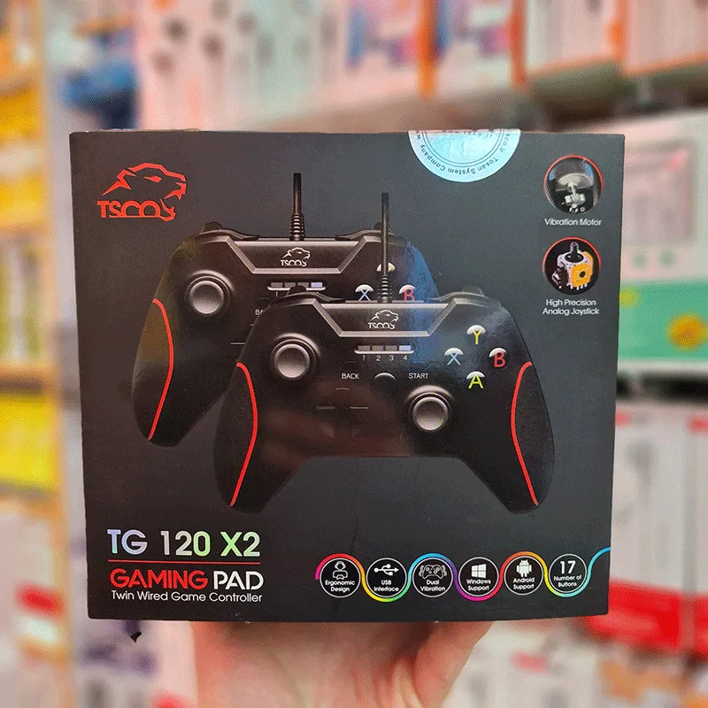 خرید و قیمت دسته بازی (GAMINGPAD) تسکو (TSCO) مدل TG 120 X2