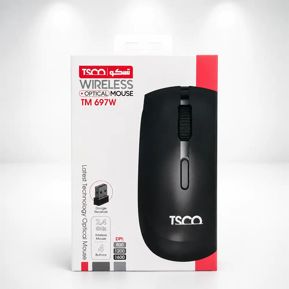 موس بی سیم تسکو (TSCO) مدل TM697W موس بی سیم تسکو (TSCO) مدل TM697W