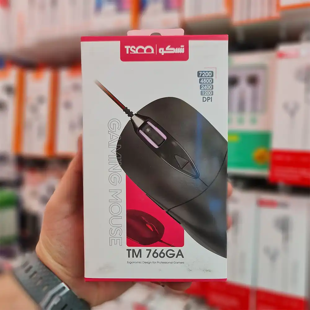 موس گیمینگ تسکو (TSCO) مدل TM766GA موس گیمینگ تسکو (TSCO) مدل TM766GA